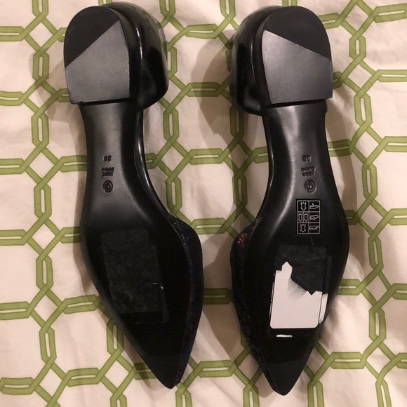 Phillip Lim Devon Jacquard d'Orsay Flat Bronze - Picture 5 of 6